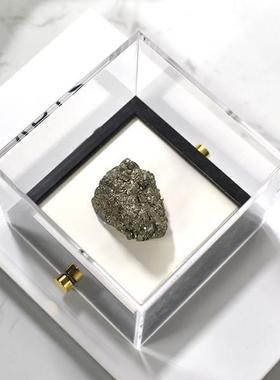 天然矿石原石标本水晶摆件现代轻奢新中式样板房客厅桌面创意礼品