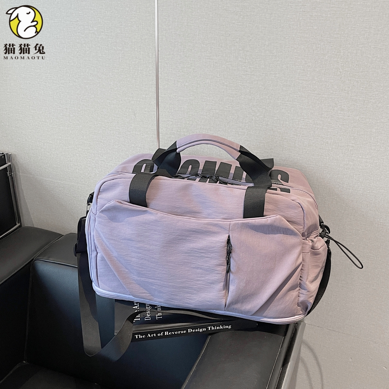 猫猫兔大容量干湿分离旅行健身包