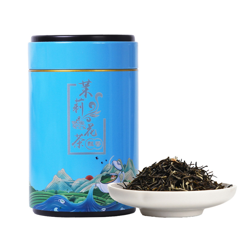茉莉花茶横县黑美人无添加100g