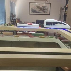 自餐动送智设备能轨道送餐车智能新自动化送化干线自动定点送餐