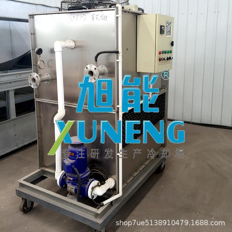 冷塔紫铜却管闭式冷塔方形冷却塔学校凉水塔节却01能冷却塔设备