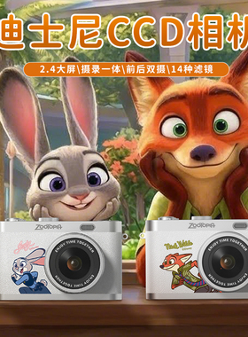 圣诞节迪士尼儿童CCD数码相机女孩生日礼物10十岁8小学生12照相机