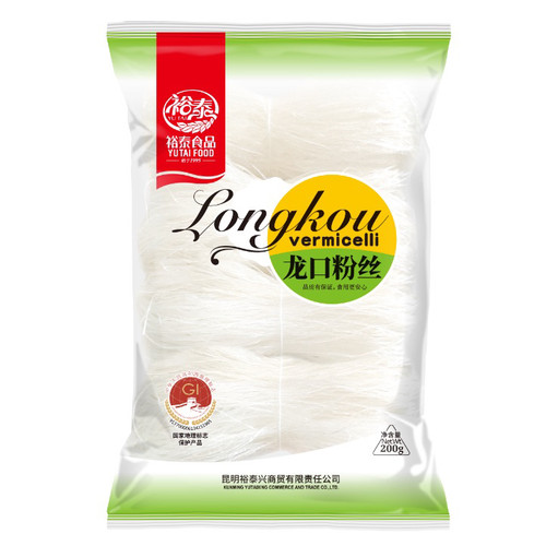 裕泰龙口粉丝200g300g500g云南特产正宗龙口粉丝火锅麻辣烫酸辣粉