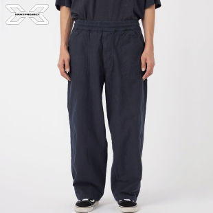 日系宽松百搭休闲水洗复古甲板裤 XRMT2025春季 新款