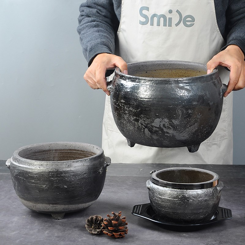 明火干烧不裂土陶瓷炖豆腐酥鱼砂锅面米线锅涮煮麻辣烫土豆粉砂锅