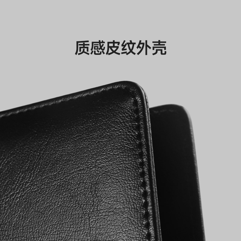 A4皮质四孔活页文件夹可拆卸26孔活页夹插页夹资料册卡册相片九宫