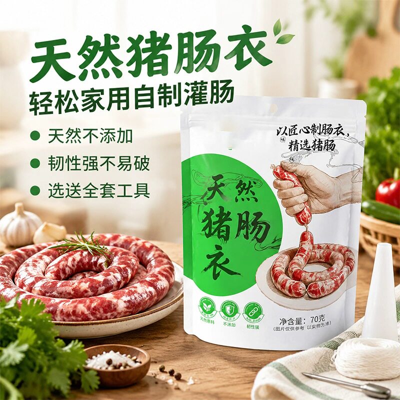 家用做腊肠专用全套工具猪小肠衣