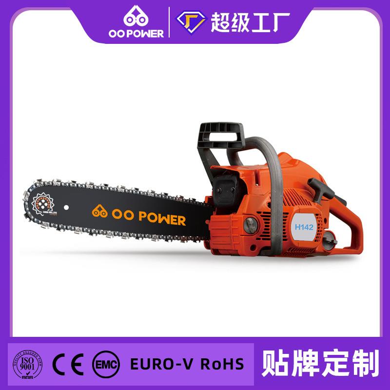 大功率油锯伐木锯户外园林伐木砍树汽油锯多功能手持式园林工具