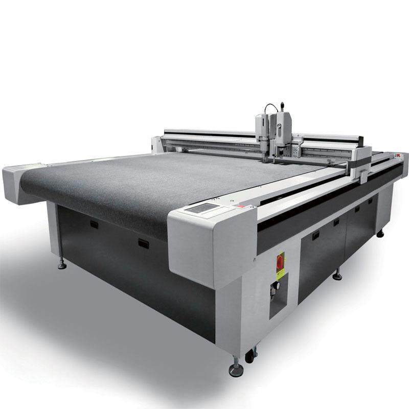 箱包皮具数汽车控裁剪机皮料自动送料切割裁剪机