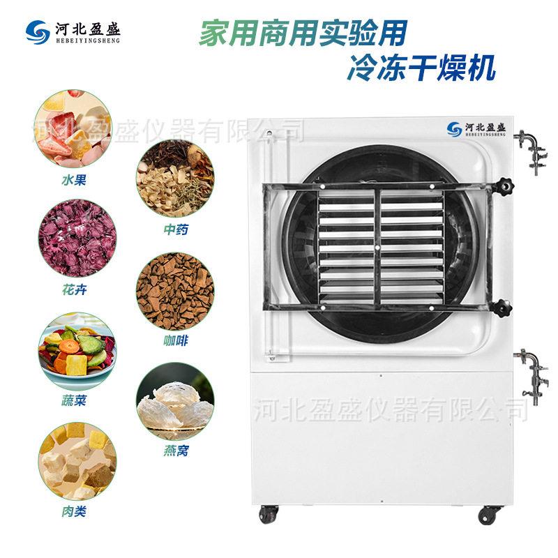 家用冻干机真空冷冻干燥机鲜花虫草宠物粮水果冻干小型商用冻干机