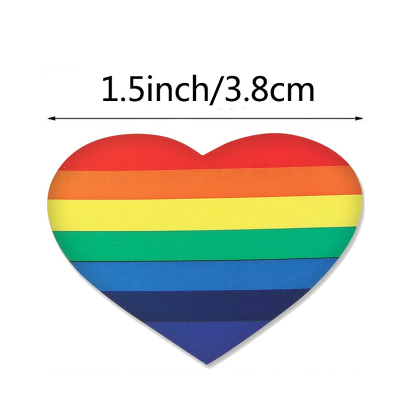 500个/卷彩虹条纹心形贴纸1.5英寸封口贴 礼品, 工艺品, 信封标签,文具电教/文化用品/商务用品,贴纸/立体贴纸,淘宝优惠券,粉丝福利购,淘宝优惠卷