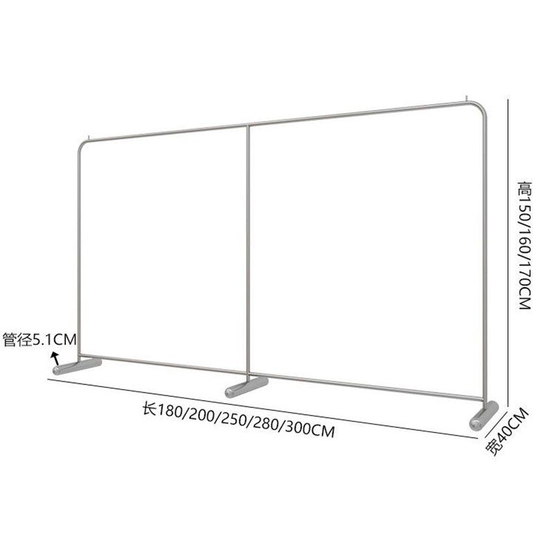 服装展示架服装店专用展示架中岛台落地女装陈列货架简约时尚中岛