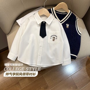 儿童宝宝1岁3小童衬衣上衣春季 男童衬衫 U14623 童装 春秋款 新款 春装