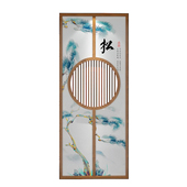 新中式 饰客厅玄关卧室遮挡家用小户型隔断墙 禅意实木屏风隔断装