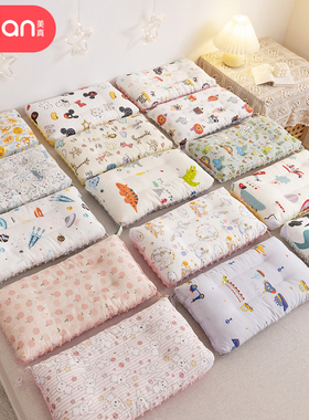 豆豆婴儿枕头宝宝新生0-1-2-3岁6岁以上幼儿园儿童小枕头四季通用