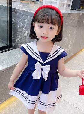 女童裙子女宝宝连衣裙一周岁两岁半三到四多五6小女孩夏装衣服春7