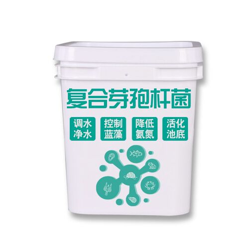复合芽孢杆菌原粉em菌种降解氨氮亚盐硫化氢调水肥水产养殖益生菌