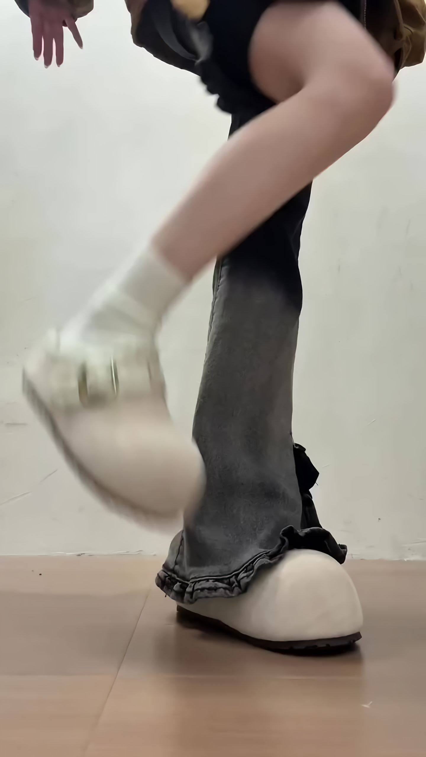 厚底内增高包头拖鞋女外穿2025新款秋季一脚蹬懒人勃肯鞋单鞋