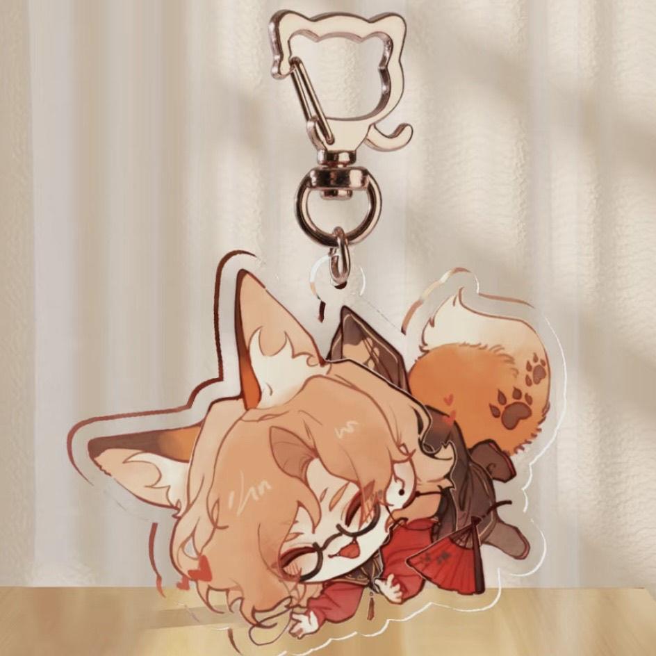 罗小黑战记周边西木子同人钥匙扣挂件收藏