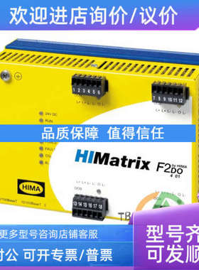 议价Hidebrandt Mannheim黑马 HIMA F60AI801 模块  HIMatrix