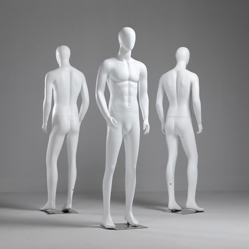 男模特假人全身服装店男装模特道具展示架男士裤模上半身人偶模型