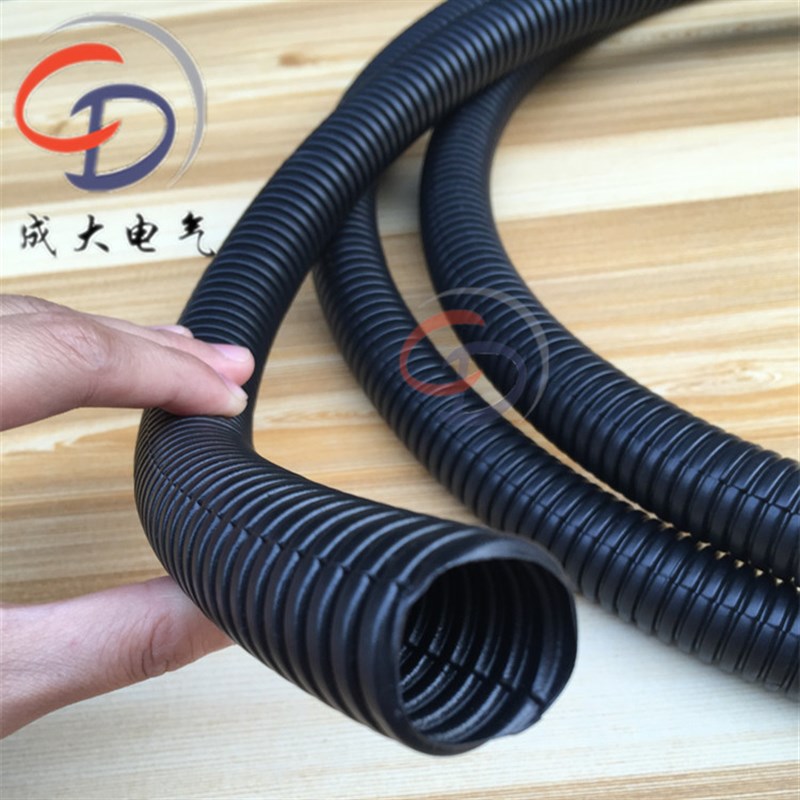 PE塑料波纹管 穿线软管 黑塑料软管 螺纹管 电线电缆护套管