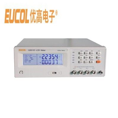 优高LCR数字电桥U2811D电感电容电阻测试仪U2810D/U2817B