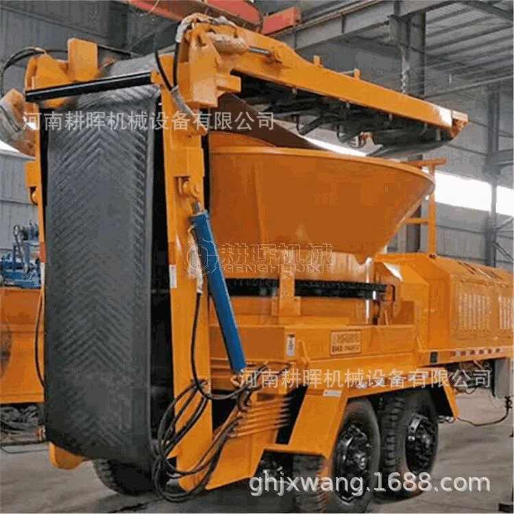 圓鍋式建筑模板粉碎機(jī) 移動(dòng)轉(zhuǎn)盤(pán)式樹(shù)疙瘩木樁破碎機(jī)