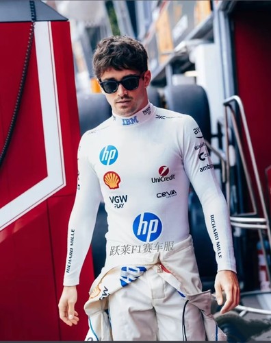 【现货秒发】2025新款F1赛车服车队乐扣16上身同款排汗速干高弹