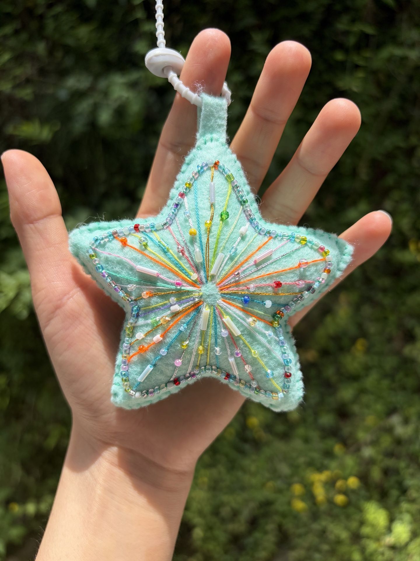 立体布艺小玩偶星星材料包彩色小海星diy手工礼物不织布
