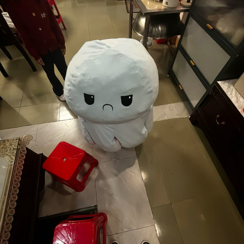 可爱柔软安抚毛绒玩具八爪鱼娃娃公仔两面章鱼抱枕双面翻转变脸