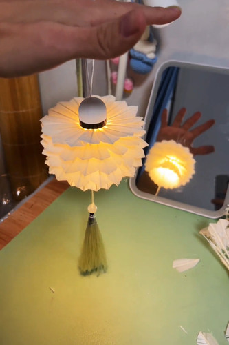 新款趣味羽毛球小夜灯抖音同款手工创意挂饰DIY材料包2025装饰品