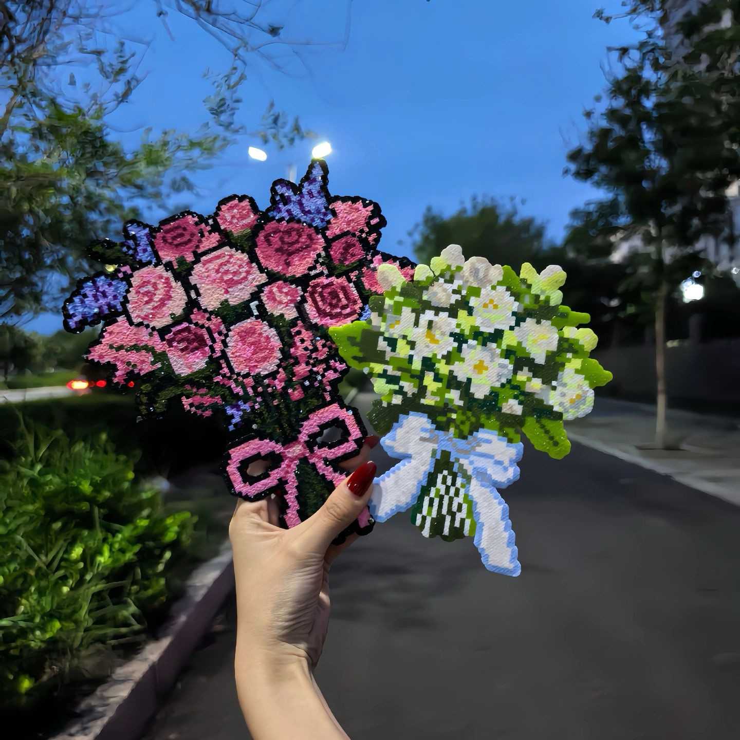 花束成品格利特烫可爱精美材料DIY花束送闺蜜送女友花束