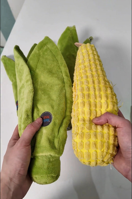 玉米狗狗玩具磨牙可藏零食耐咬响纸发声新款小狗中大型犬宠物玩具