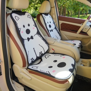 通用可爱座椅套半包车载座椅垫座套座垫后排女神海豹 汽车坐垫四季
