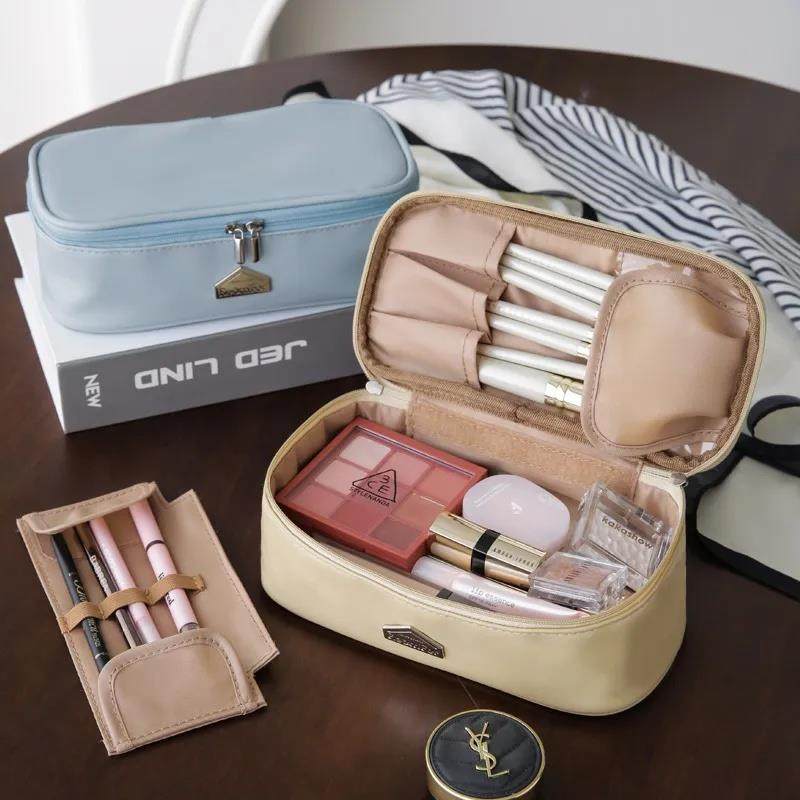 化妆刷收纳包女2025新款便携大容量眼影刷子分区袋旅行外出洗漱包,收纳整理,化妆包,淘宝优惠券,粉丝福利购,淘宝优惠卷