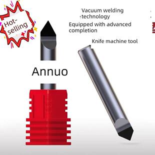 Pcd Cnc雕刻工具钻石石单刃刀大理石青石墓碑线雕刻电脑刻字刀