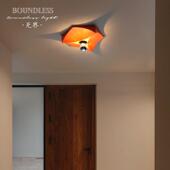 德国Hoffmeistr太空时代设计师复古几何形状玄关阳台过道吸顶灯