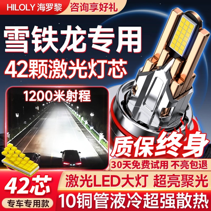 【聚光切线】雪铁龙专用LED大灯