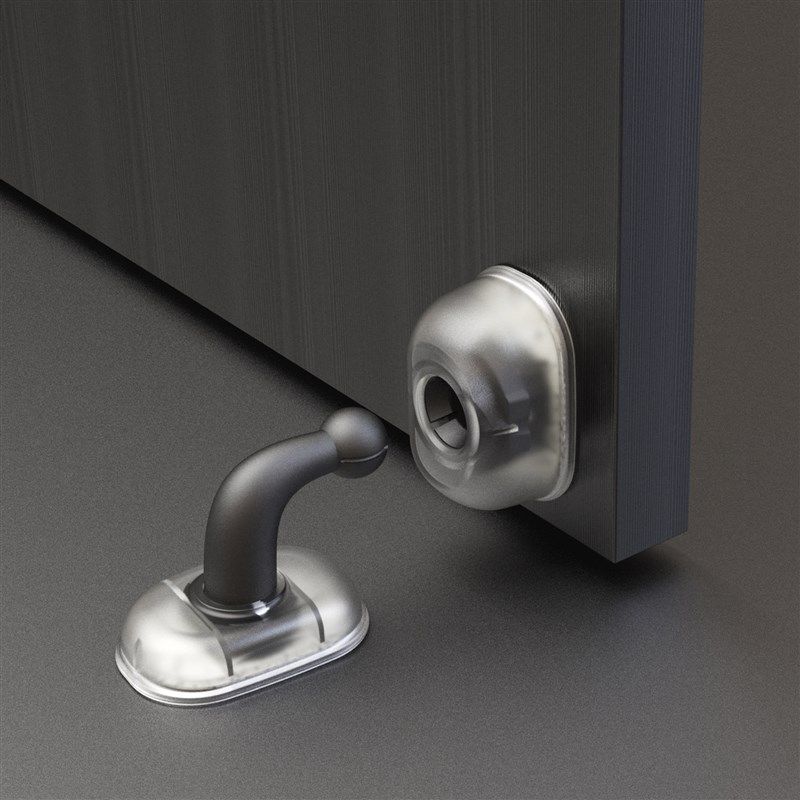 looktosee静音门吸防撞塞防风门阻器地吸儿童安全防夹手门挡 门卡