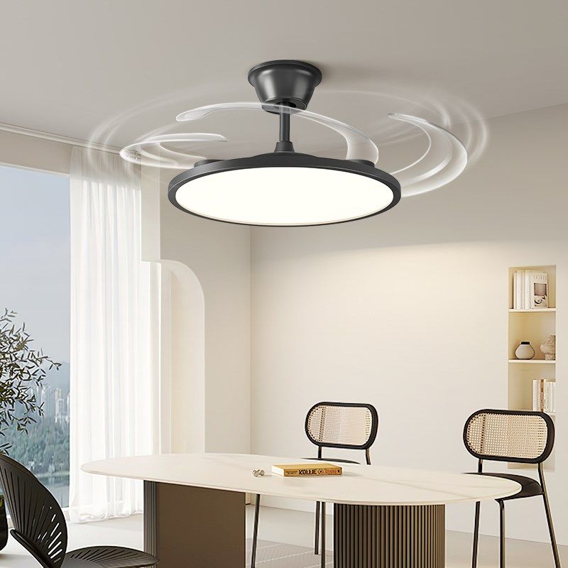 太白园全光谱超薄吊扇灯吸顶护眼客厅卧室超亮无极调光调色风扇灯