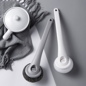 家用带手柄海绵清洁刷浴缸刷瓷砖刷厨房去污除垢锅刷水槽灶台刷子