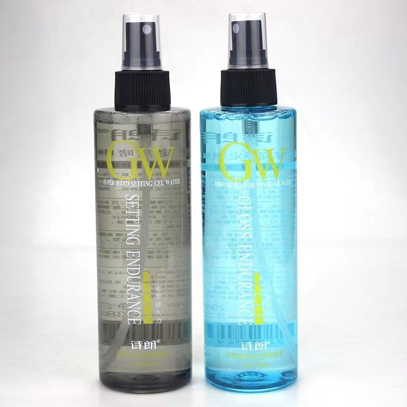 诗朗特硬定型啫喱水补水保湿造型改善发型清爽发质男女直发专用