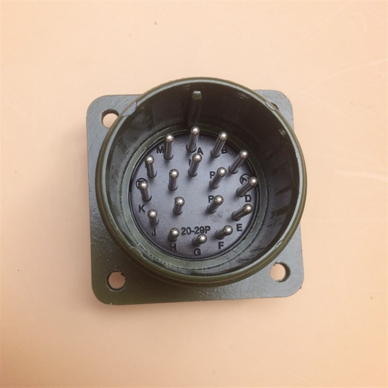 航空插头20-29S MS3108A20-29S 20-29P 17芯 28-11S 四轴线接头