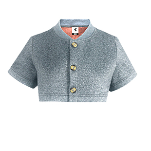 加厚款 中青老年护肩保暖四季 保暖护肩马甲防护男女款 马到成功短袖