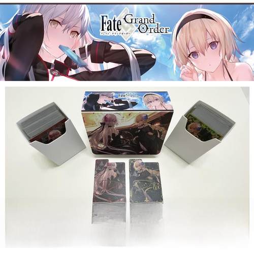 现货 FATE系列 FGO 黑白贞德 大容量桌游周边卡牌收纳盒牌盒卡盒
