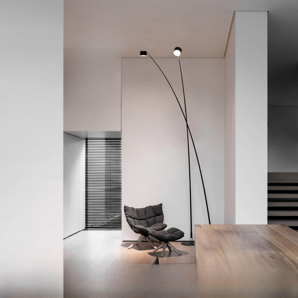 垂钓灯落地灯无障碍豪华设计客厅床边沙发旁边斯堪的纳维亚风格的