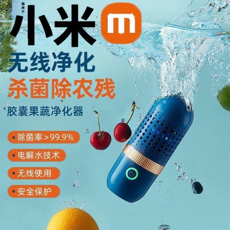 新款超音波果蔬清洗机家用水果蔬菜净化器食材杀菌机去农残洗菜机