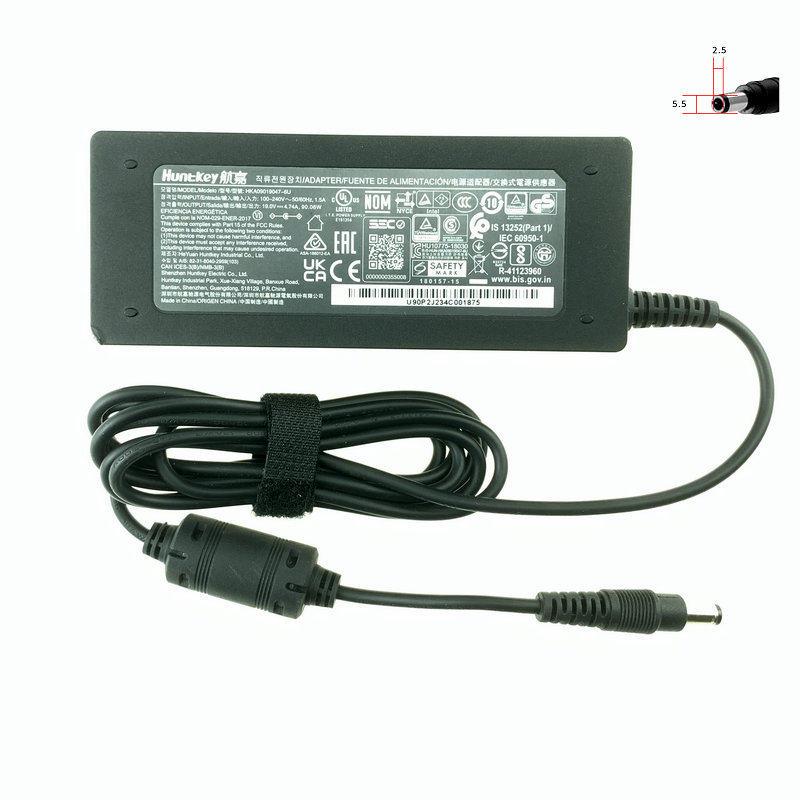 海兰一体机电脑19V4.74A电源适配器迷你小主机电源HKA09019047-6U