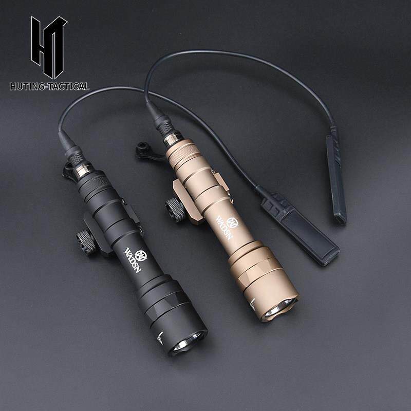 M600U金属强光战术手电筒沃德森LED照明手电筒铝合金长亮尾盖M300